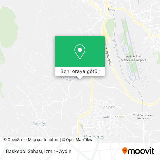 Baskebol Sahası harita