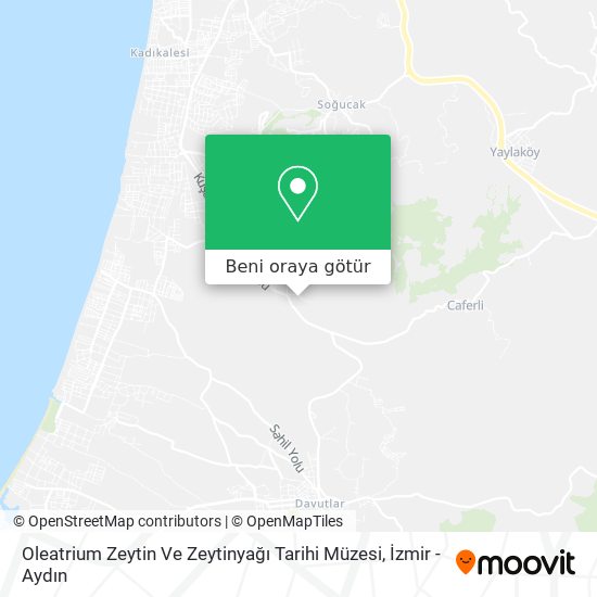 Oleatrium Zeytin Ve Zeytinyağı Tarihi Müzesi harita