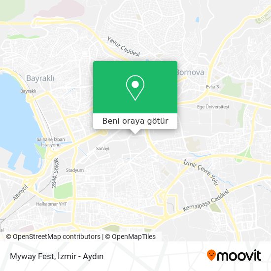 Myway Fest harita