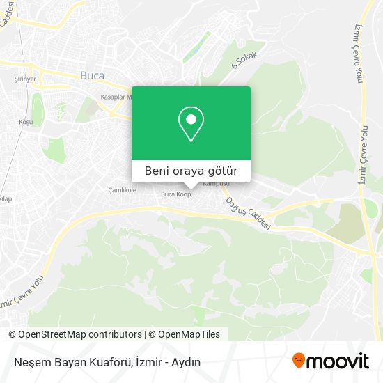 Neşem Bayan Kuaförü harita