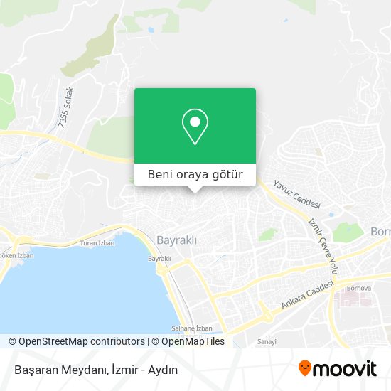Başaran Meydanı harita