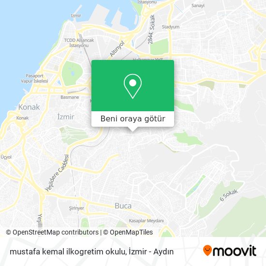 mustafa kemal ilkogretim okulu harita