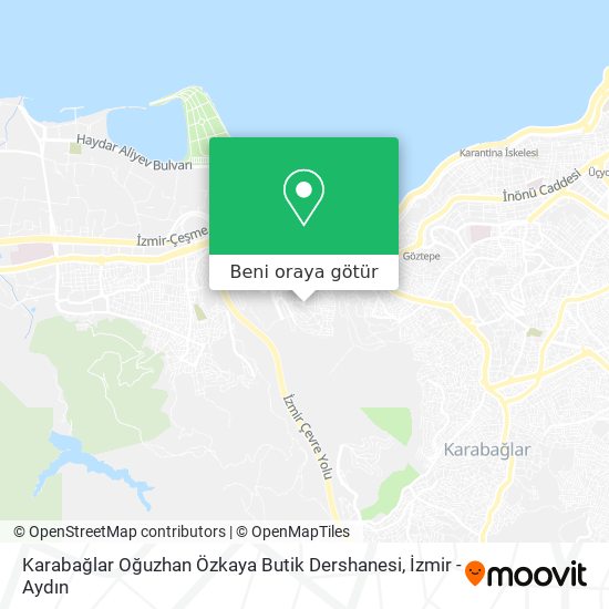 Karabağlar Oğuzhan Özkaya Butik Dershanesi harita