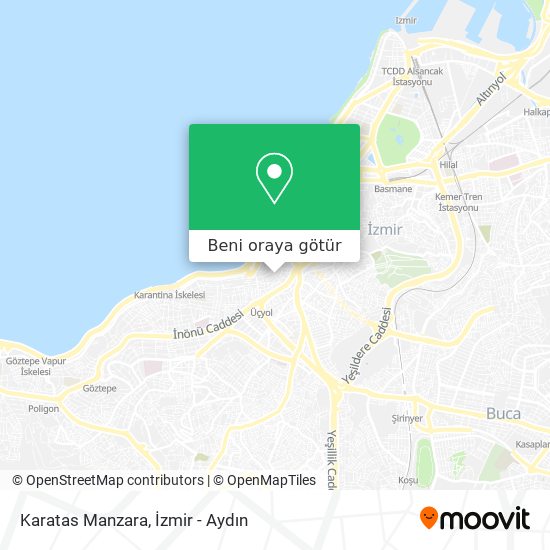 Karatas Manzara harita