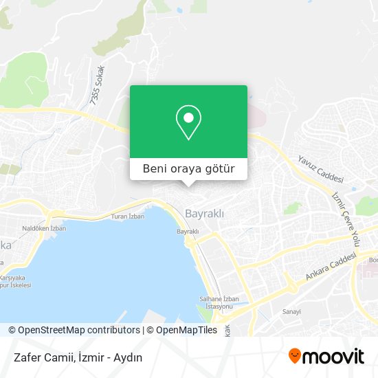 Zafer Camii harita