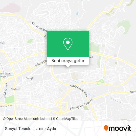 Sosyal Tesisler harita