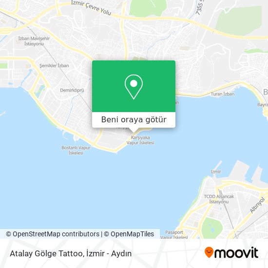 Atalay Gölge Tattoo harita