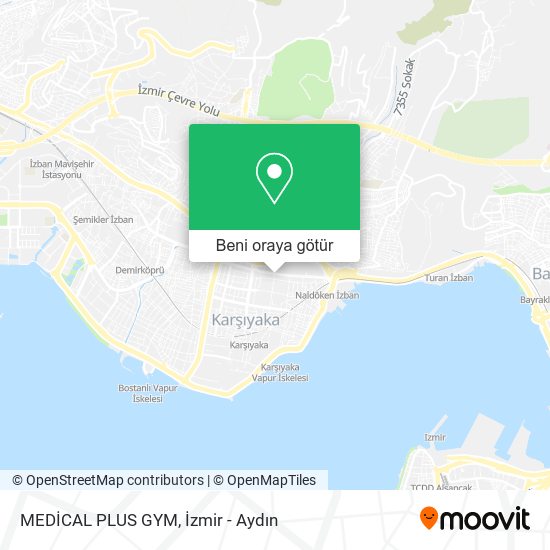 MEDİCAL PLUS GYM harita