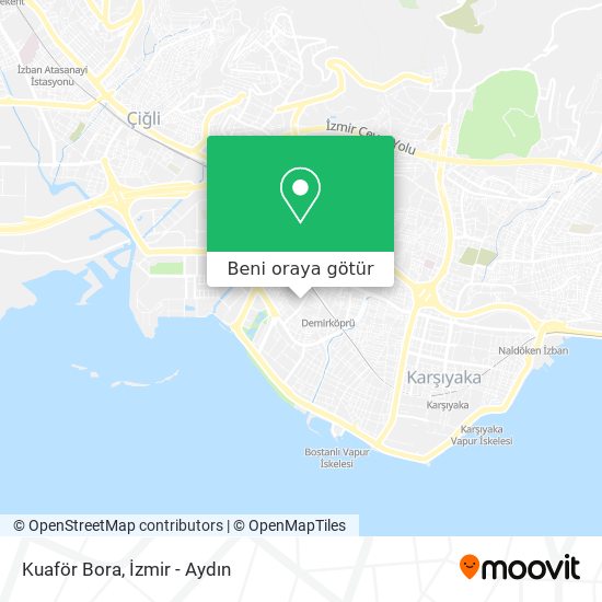 Kuaför Bora harita