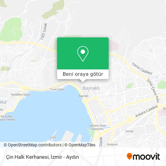 Çin Halk Kerhanesi harita