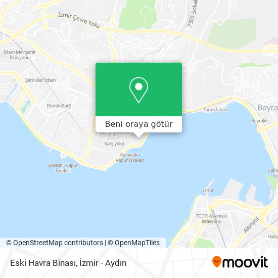 Eski Havra Binası harita