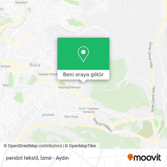 peridot tekstil harita