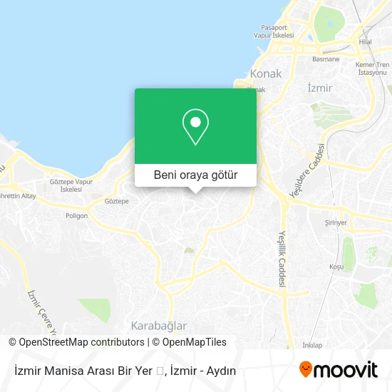 İzmir Manisa Arası Bir Yer 😄 harita