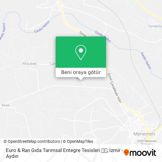 Euro & Ran Gıda Tarımsal Entegre Tesisleri 🍅🔬 harita