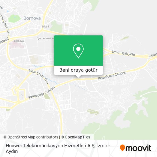 Huawei Telekomünikasyon Hizmetleri A.Ş harita