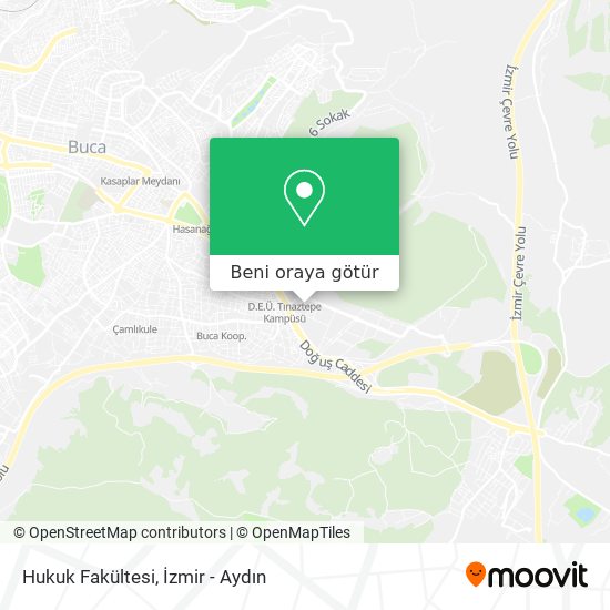 Hukuk Fakültesi harita