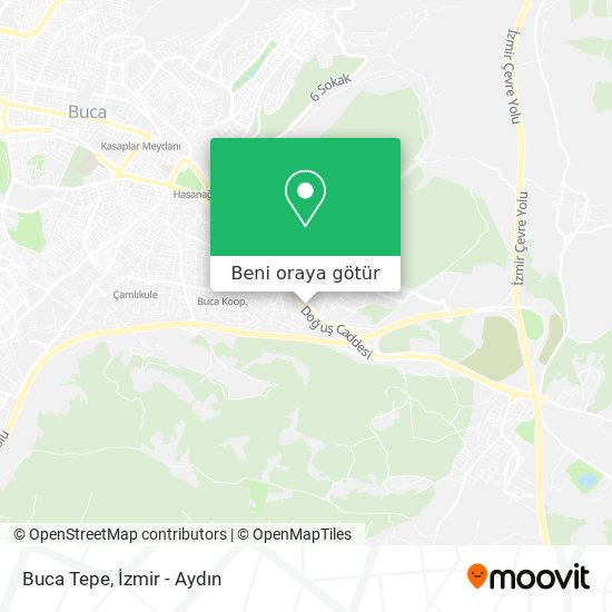 Buca Tepe harita