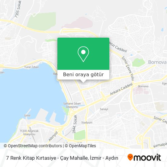 7 Renk Kitap Kırtasiye - Çay Mahalle harita