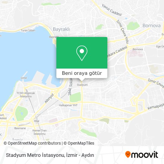 Stadyum Metro İstasyonu harita