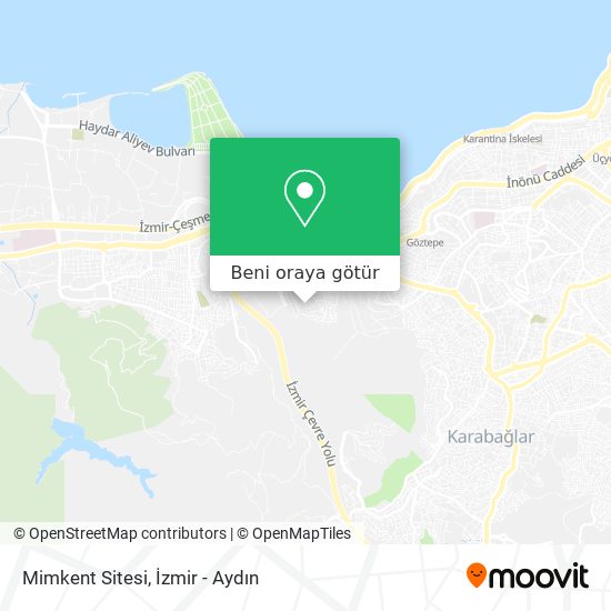 Mimkent Sitesi harita