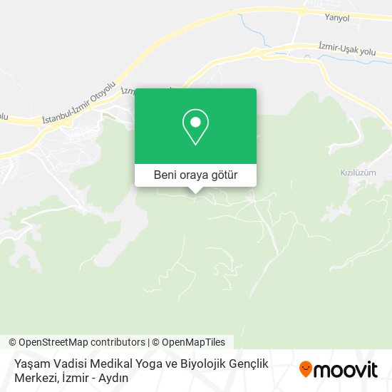Yaşam Vadisi Medikal Yoga ve Biyolojik Gençlik Merkezi harita