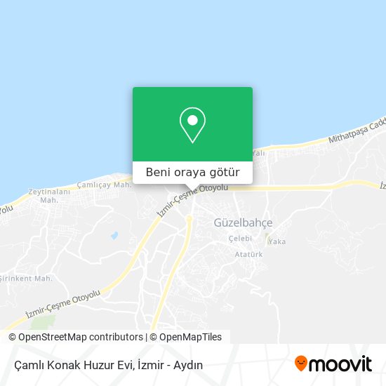 Çamlı Konak Huzur Evi harita