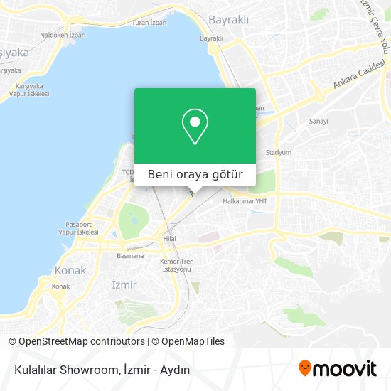 Kulalılar Showroom harita