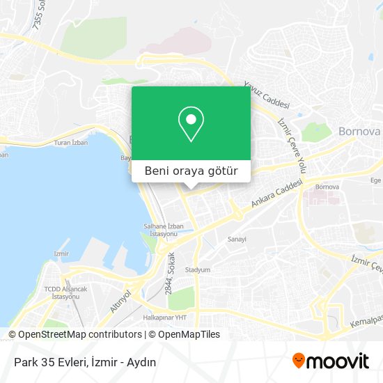 Park 35 Evleri harita