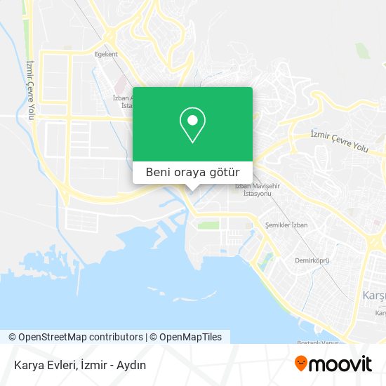 Karya Evleri harita