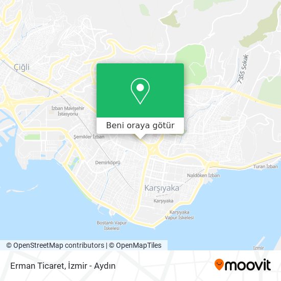Erman Ticaret harita