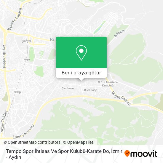 Tempo Spor İhtisas Ve Spor Kulübü-Karate Do harita