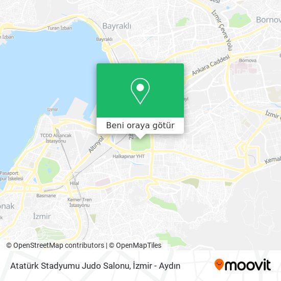Atatürk Stadyumu Judo Salonu harita