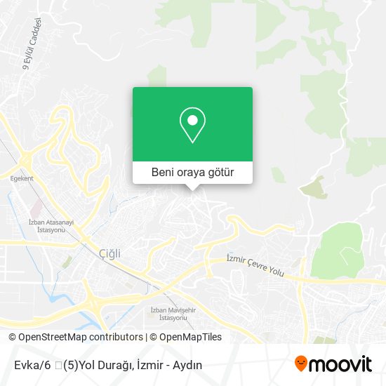 Evka/6  🙋(5)Yol Durağı harita