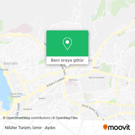 Nilüfer Turizm harita