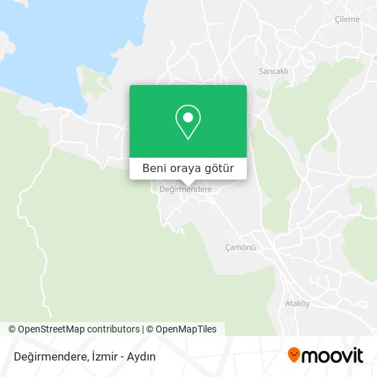 Değirmendere harita