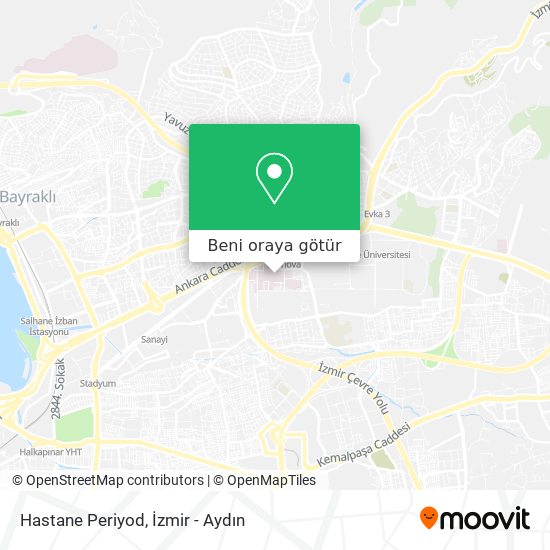 Hastane Periyod harita