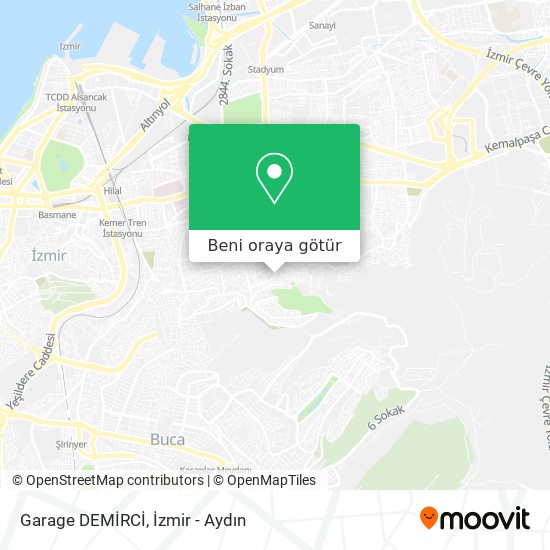 Garage DEMİRCİ harita