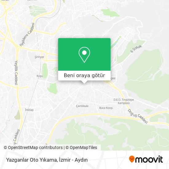 Yazganlar Oto Yıkama harita