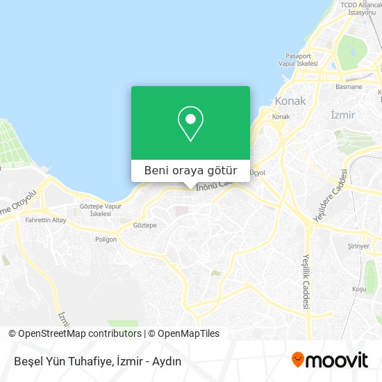 Beşel Yün Tuhafiye harita