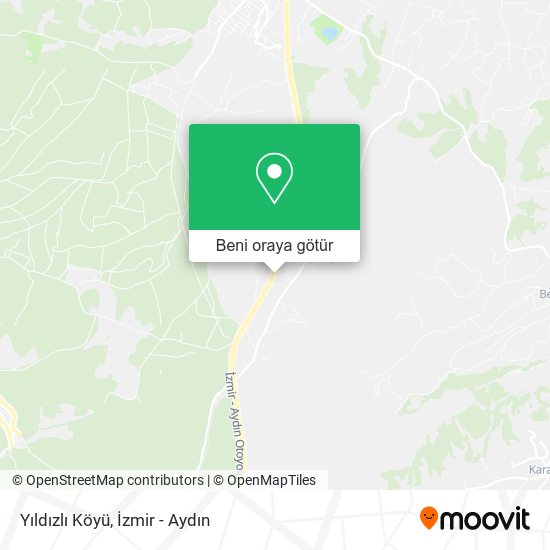 Yıldızlı Köyü harita