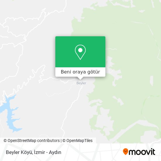 Beyler Köyü harita