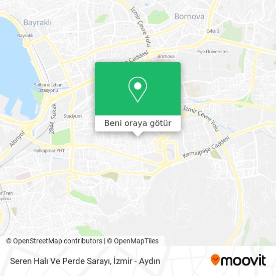 Seren Halı Ve Perde Sarayı harita