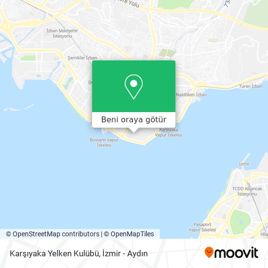 Karşıyaka Yelken Kulübü harita