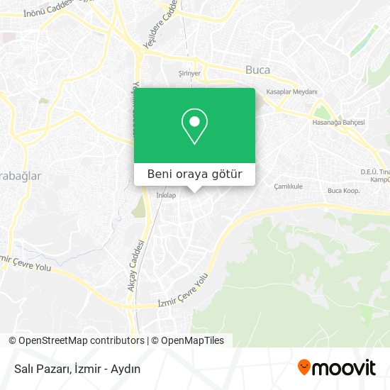 Salı Pazarı harita