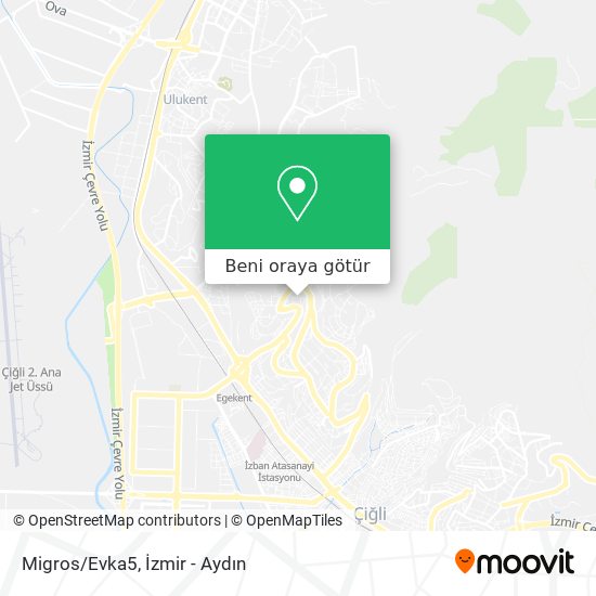 Migros/Evka5 harita