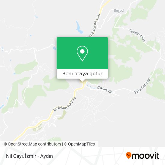 Nil Çayı harita