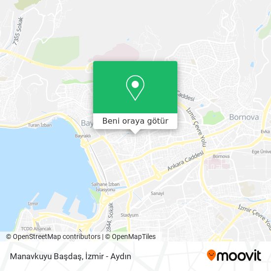 Manavkuyu Başdaş harita