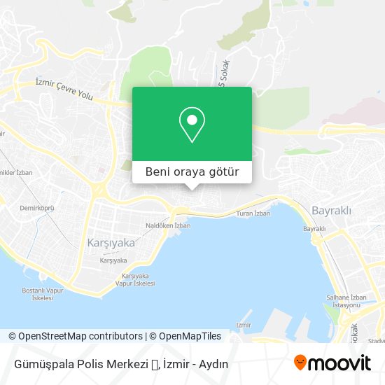 Gümüşpala Polis Merkezi 🔫 harita
