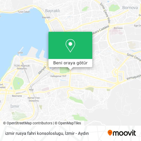 izmir rusya fahri konsoloslugu harita