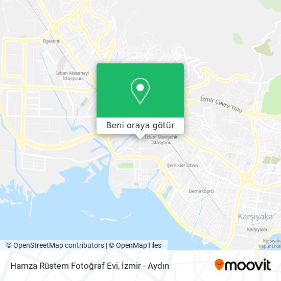 Hamza Rüstem Fotoğraf Evi harita
